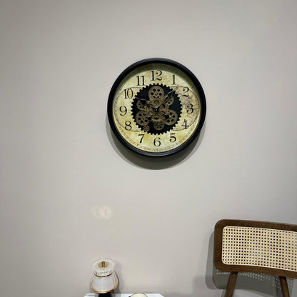 Vintage Dual-Style Clock – Roman and Standard Numerals