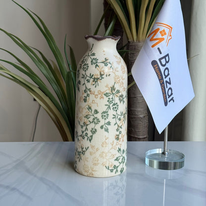 کۆمەڵە گوڵدانی سیرامیکی گوڵداری سەوز