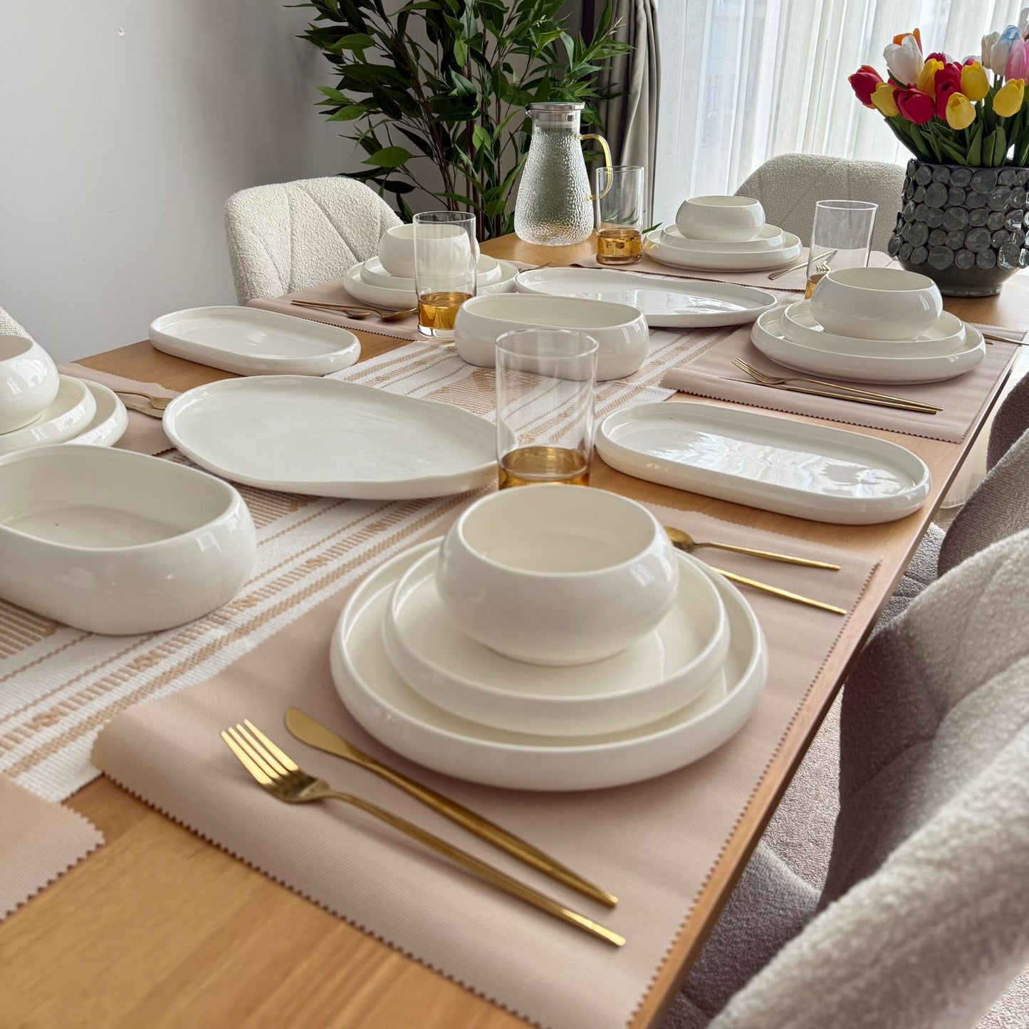 Modern Ceramic Dinnerware Set