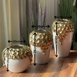 Golden Floral Luxury Decorative Vase