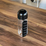 Travel Water Bottle with Daily Pill Organizer