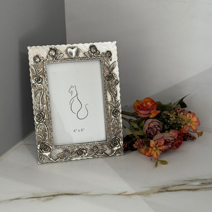 Vintage Floral Photo Frame