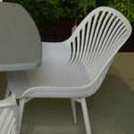 Daniela Chair & Durable Square Table Outdoor Furniture Set