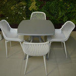 Daniela Chair & Durable Square Table Outdoor Furniture Set