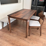 Diamond Old Style Table & IAN Chairs with Bella Bench Indoor Set