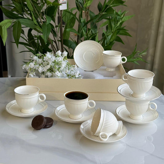 Elegant Classic Design Coffee Cup Set