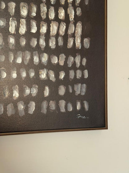 لوحة فنية مرسومة يدويا قياس 120x90 سم
