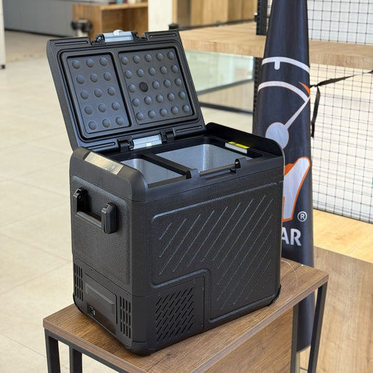 W-55 VIP Liter - Portable Car Black Cooler Box