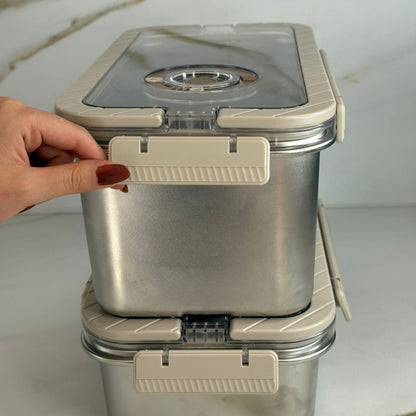 Modern Lock-Lid Food Storage Box