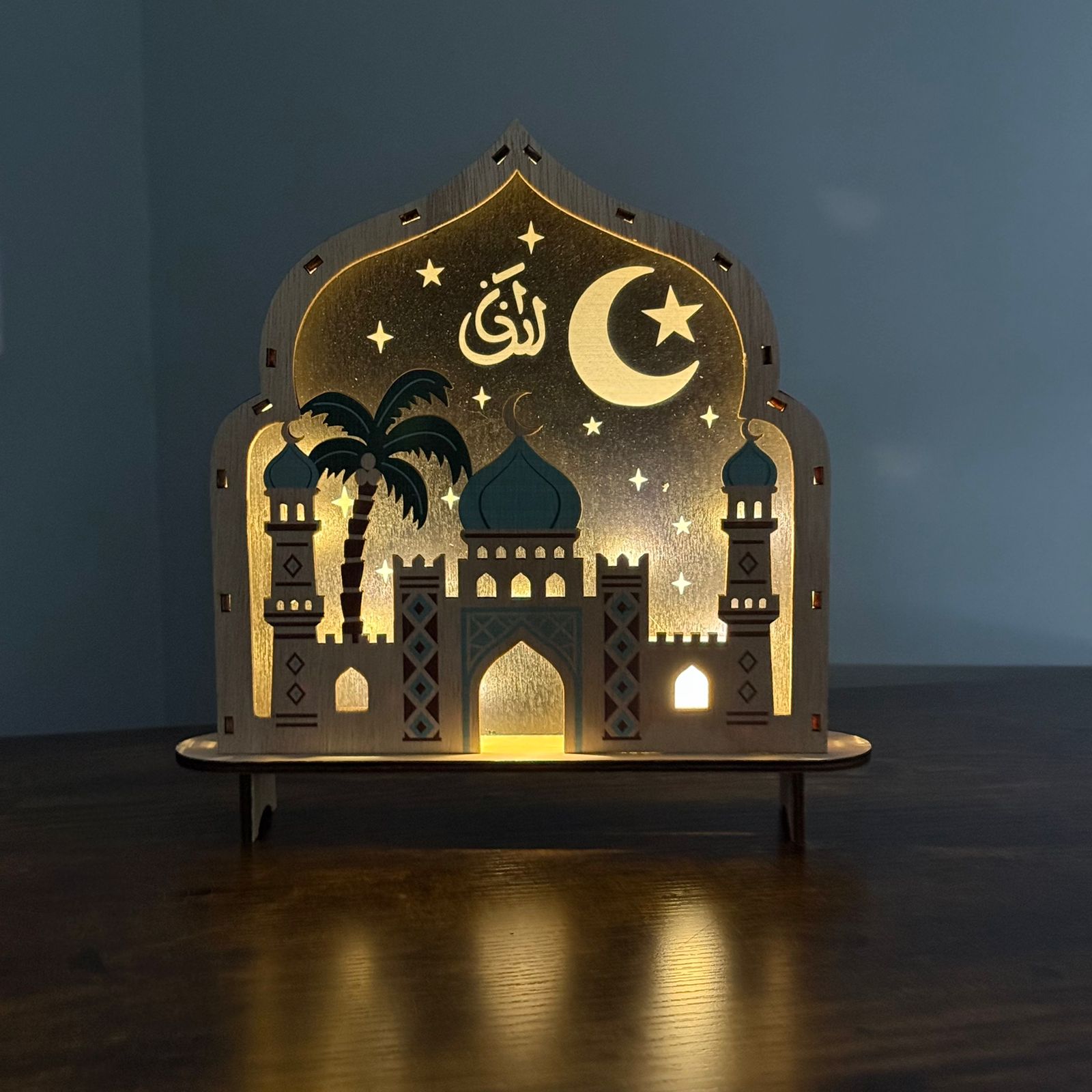 Crescent Night Mosque table Decoration - mbazar.co – M-Bazar