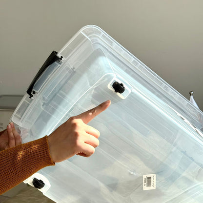 صناديق تخزين بلاستيكية متعددة الاستخدامات