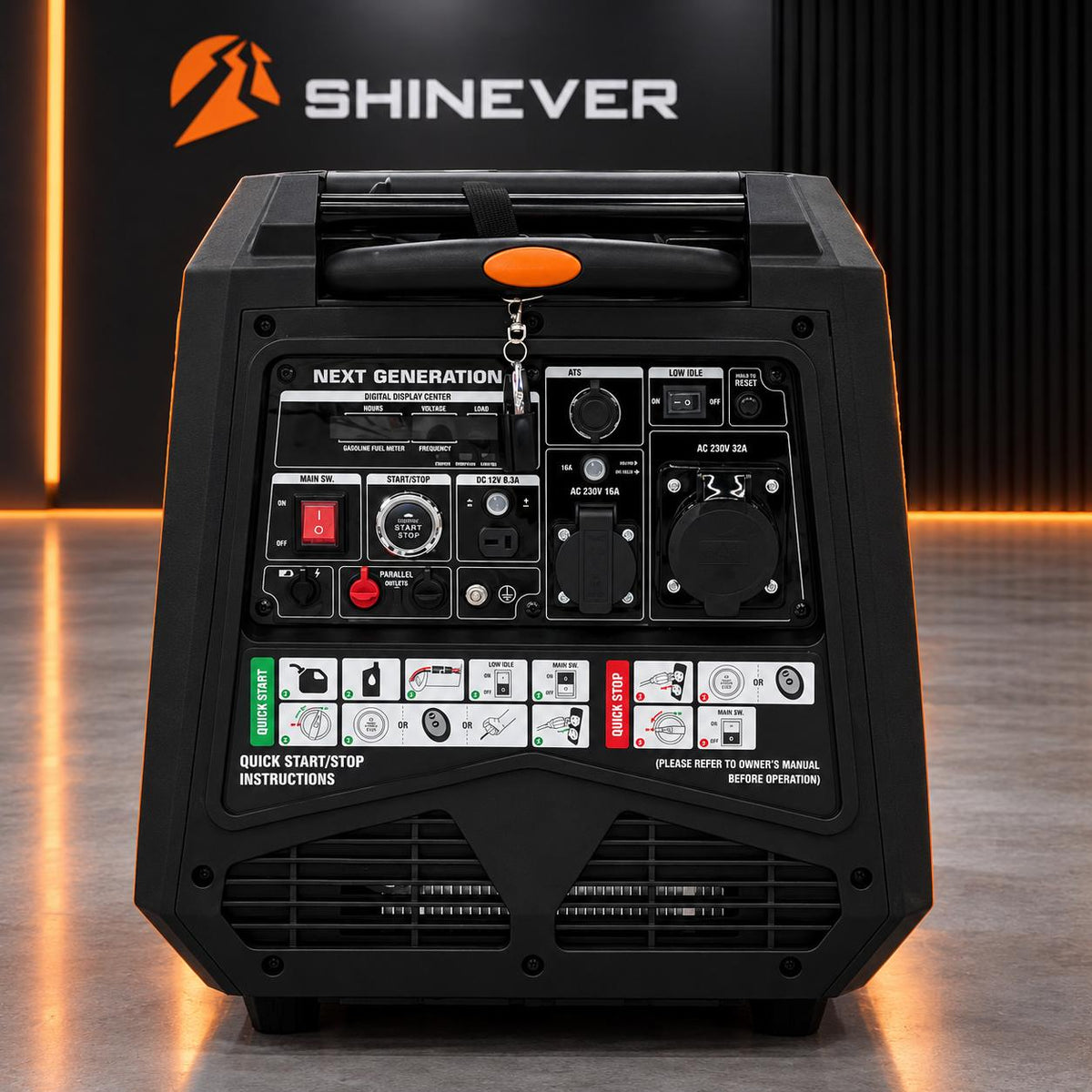 Heavy-Duty Inverter Generator Series - 15A | 30A | 40A