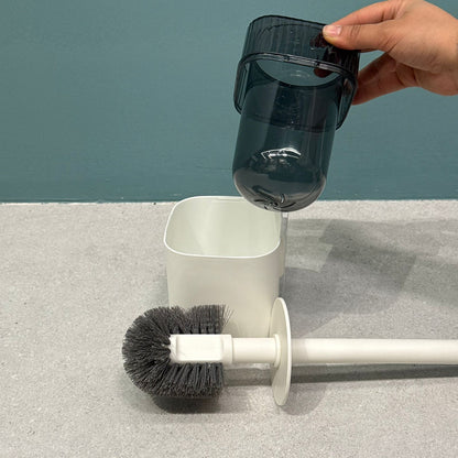 Toilet Cleaning Brush with Removable Holder Cup