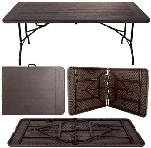 Heavy-Duty Fold In Half Outdoor Table