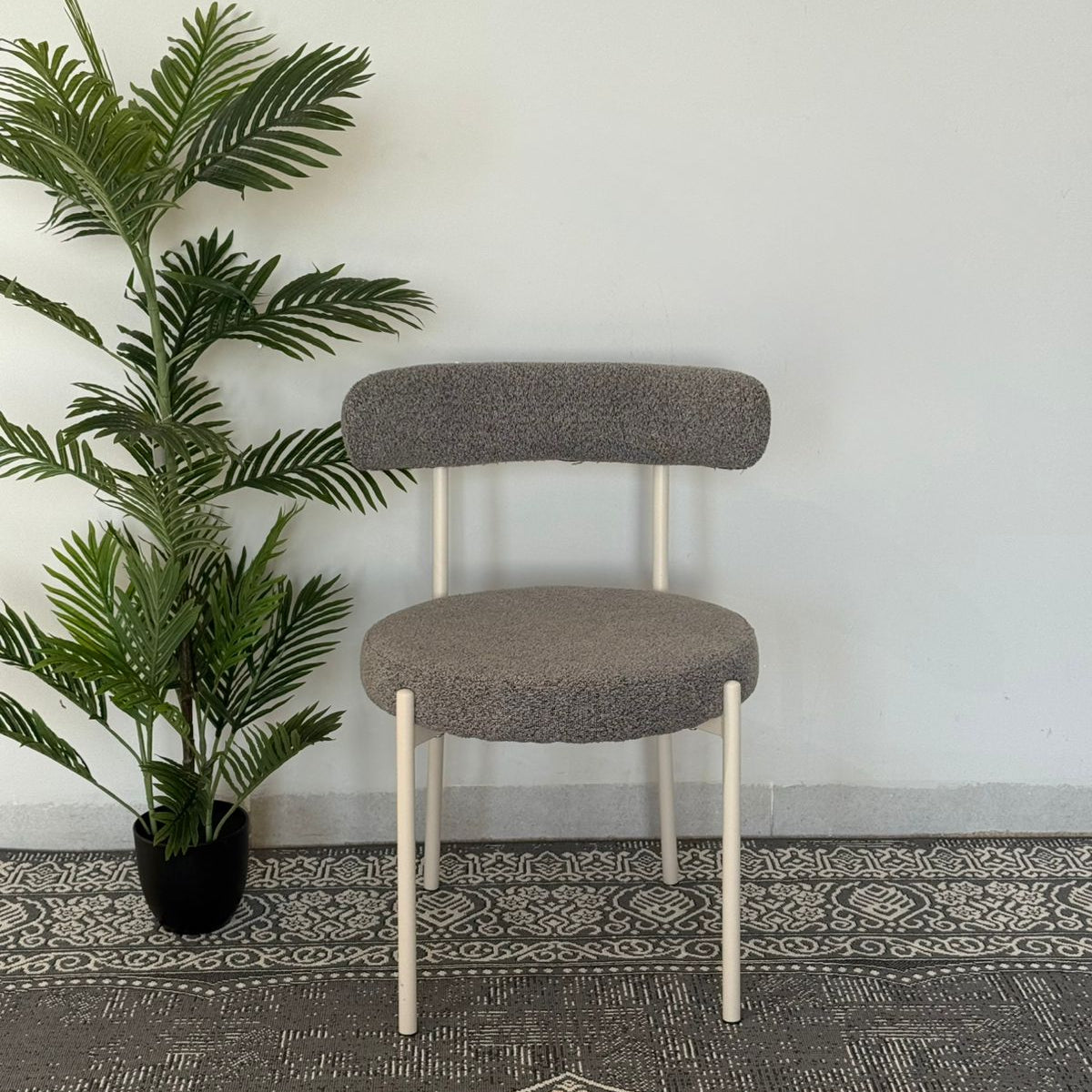 Tina Modern Metal Indoor Chair