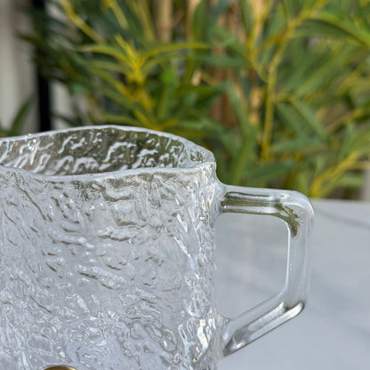 Modern Clear Glass Mug
