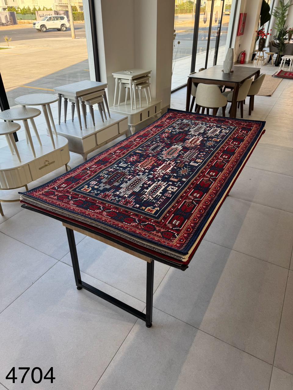 1x2m Modern Grey Indoor Carpet
