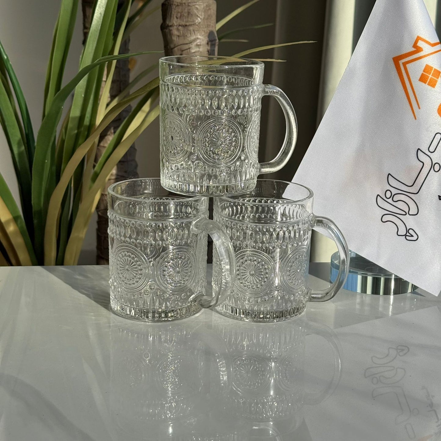 Luxury Elegant Tea Cups - Set Of 3