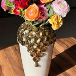 Golden Floral Luxury Decorative Vase