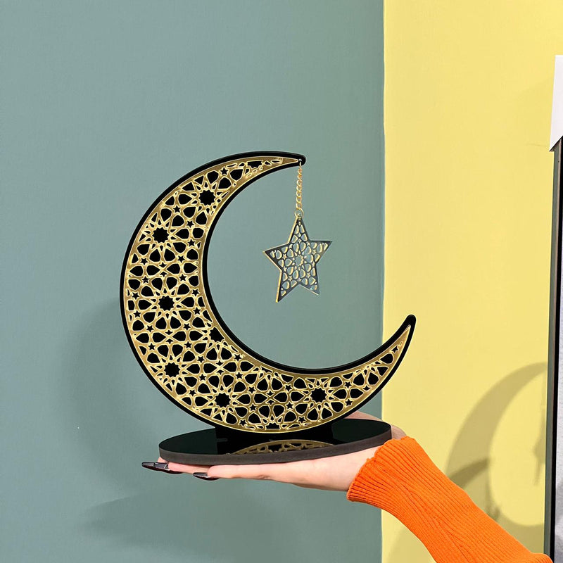 Moon & Star Tabletop Decor