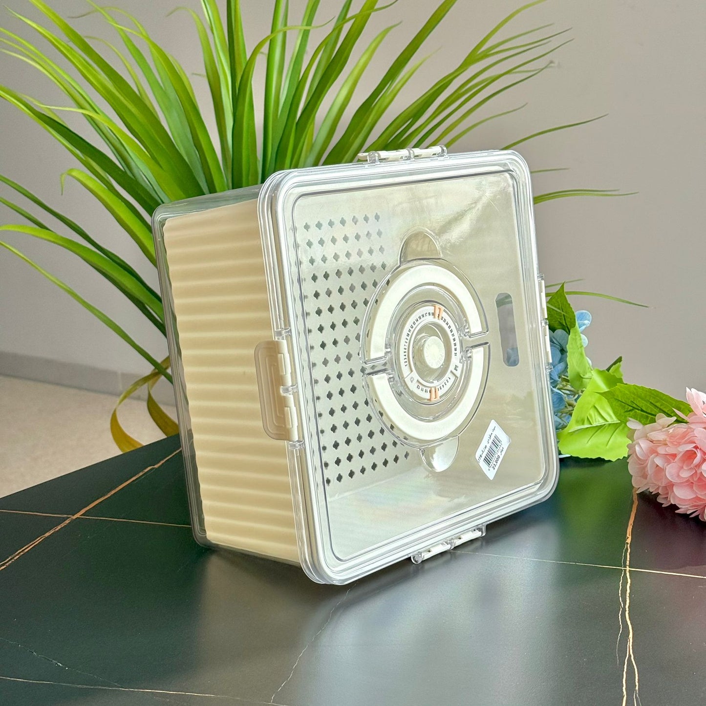 Airtight Multi-Purpose Food Storage Container With Date Dial - Set Of 4