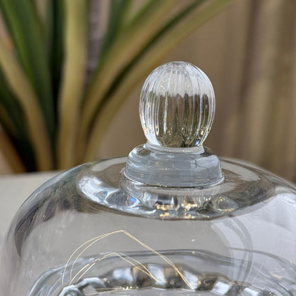 قاپێکی بچووکی پێشکەشکردنی شووشە بە کەڤەر