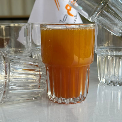 6-Piece Trasparent Glass Set