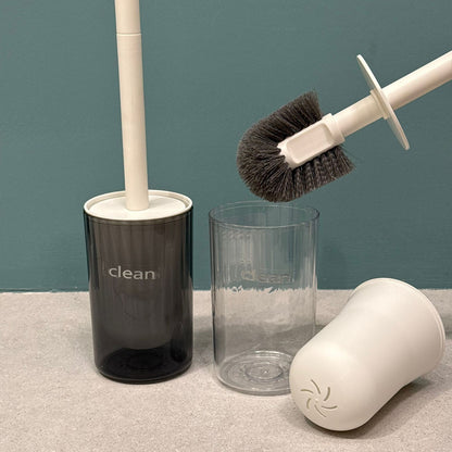 Clean Toilet Brush Set with Removable Inner Cup