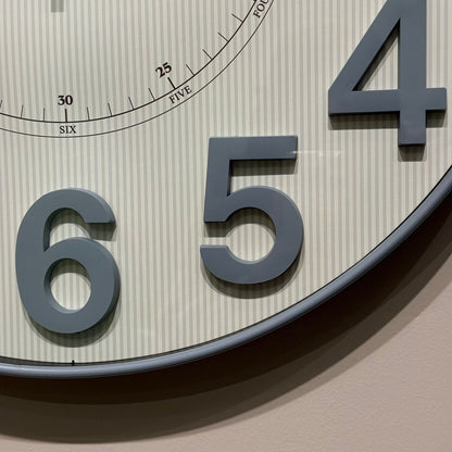 Classic Round Wall Clock With Large Numbers