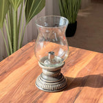 Vintage Glass Oil Lamp