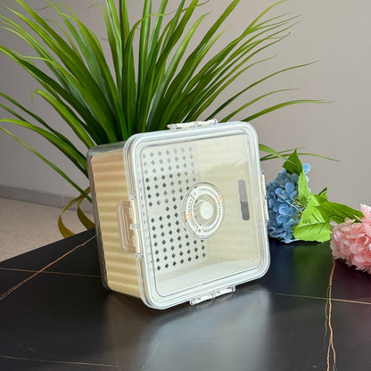 Airtight Multi-Purpose Food Storage Container With Date Dial - Set Of 4