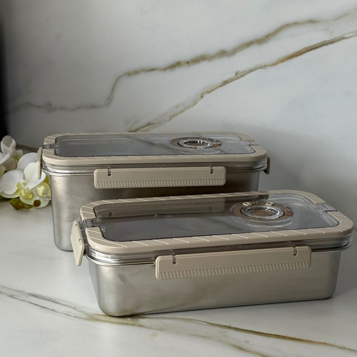 Modern Lock-Lid Food Storage Box