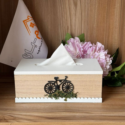 Elegant Wooden Tissue Box Cover