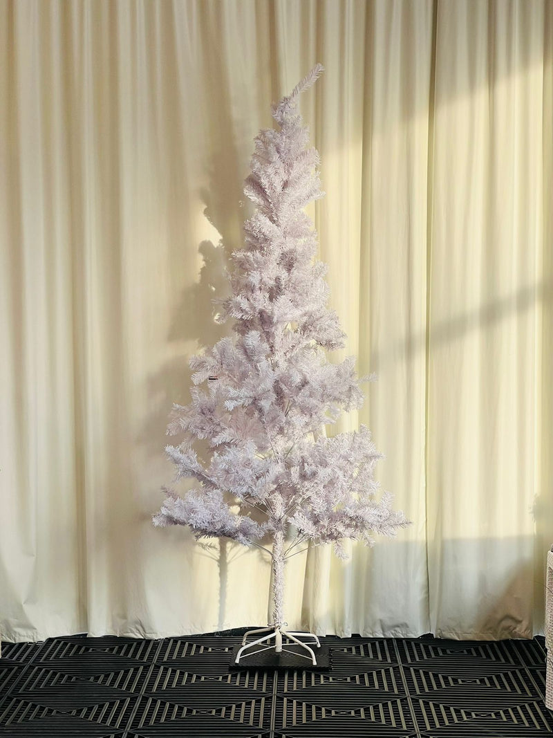 C7 - 243cm Decorative White Artificial Christmas Tree