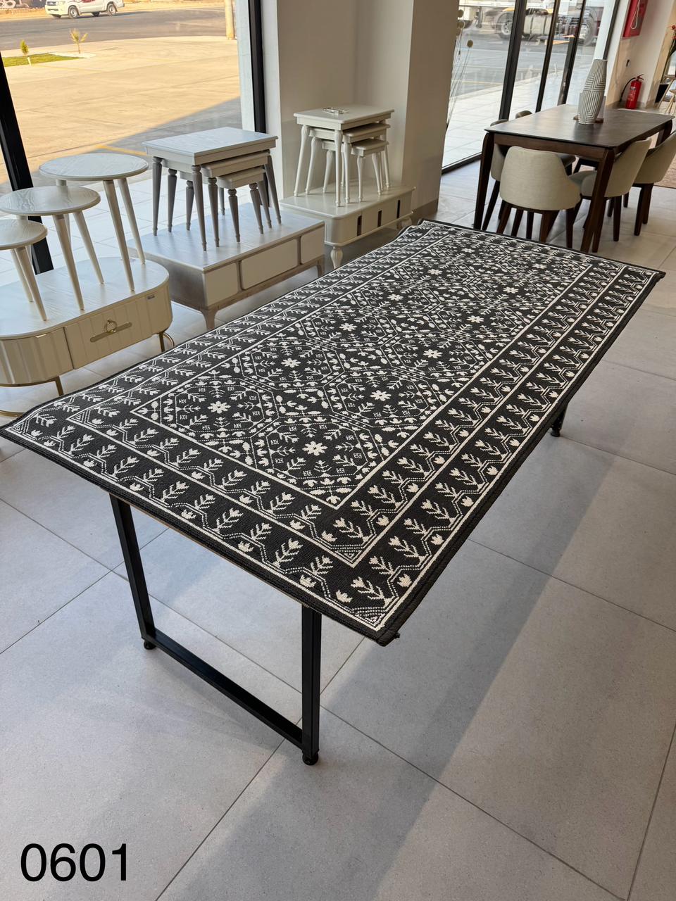 1x2m Modern Grey Indoor Carpet