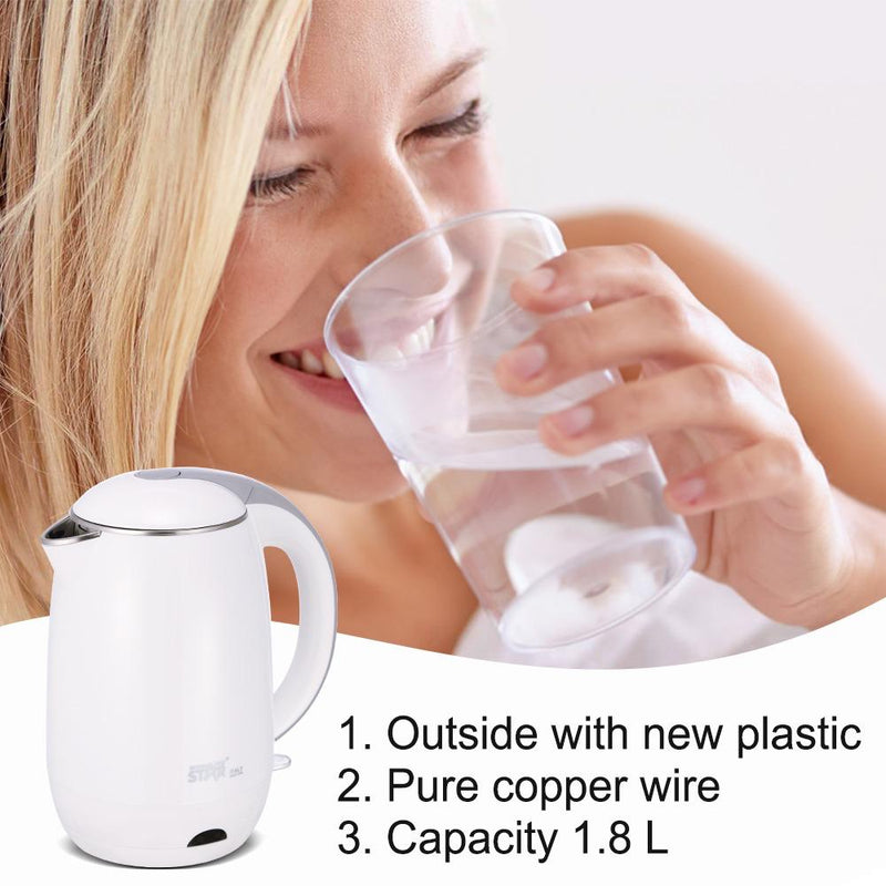 1.8L Stainless Steel Electric Kettle