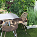 Daniela Chair & Durable Square Table Outdoor Furniture Set