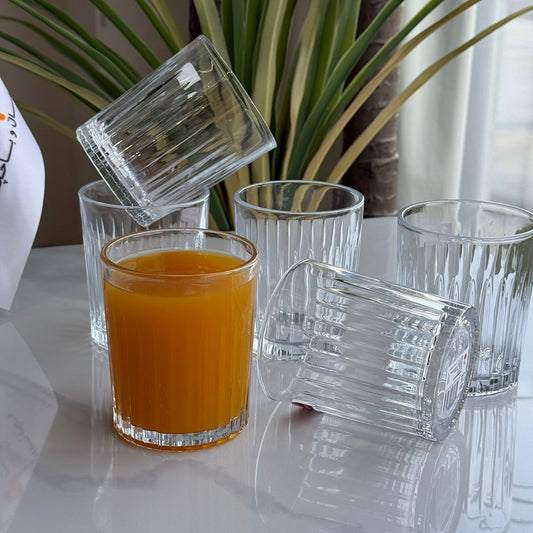 طقم زجاجي عصري أنيق