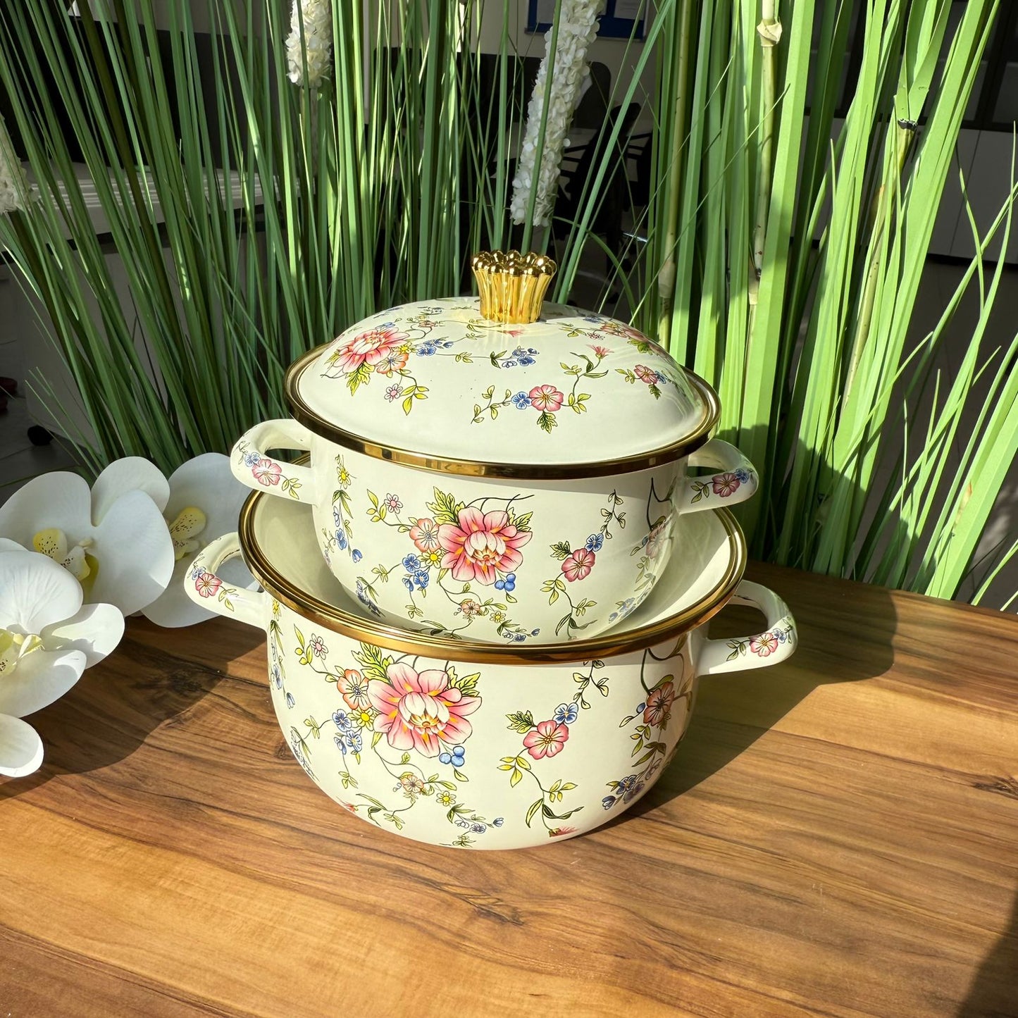 مینای چێشت لێنان گوڵ دیزاین ستۆکپۆت