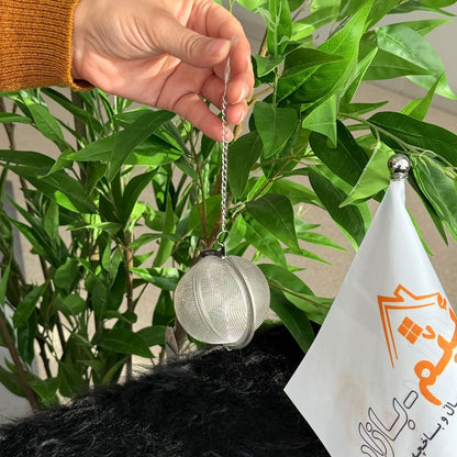 كرة مصفاة الشاي والتوابل العشبية