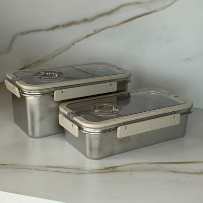 Modern Lock-Lid Food Storage Box
