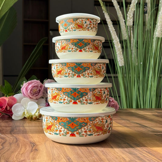 سێتی سندوقی هەڵگرتنی ئیمپریال ئەلیگانس 5- PCS بە قاپەوە