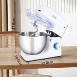 8L Powerful Stainless Steel Stand Mixer