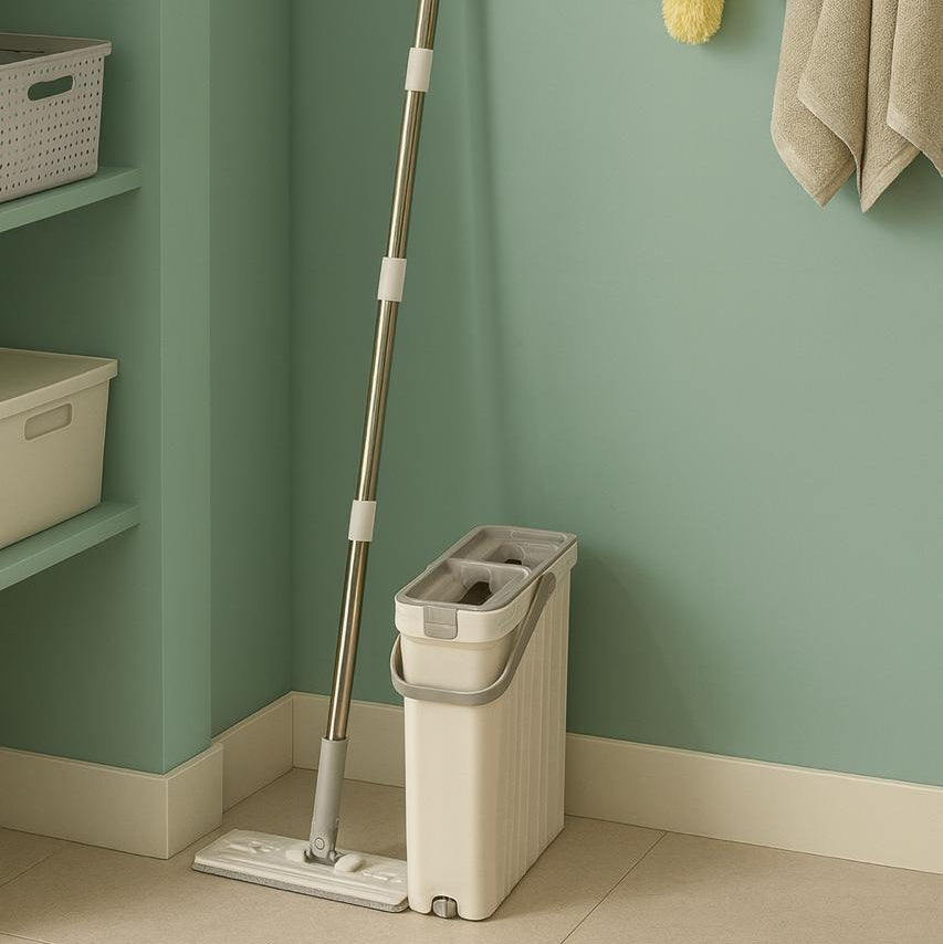 Slim Flat Mop Bucket