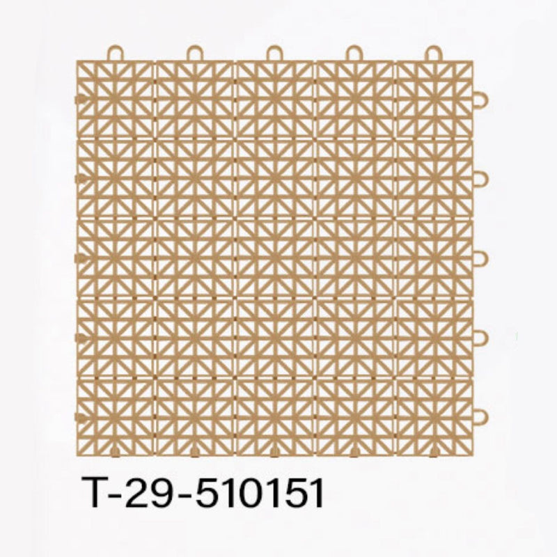 Nisha Tile - Plastic Interlocking Deck Tiles