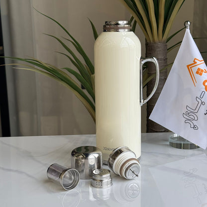 Vacuum Insulated Thermos Bottle with Temperature Display