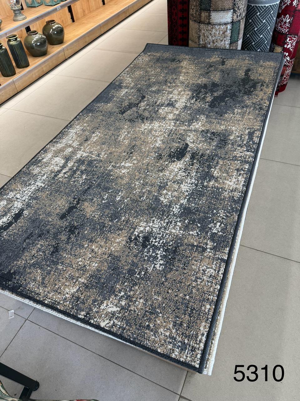 1x2m Modern Grey Indoor Carpet