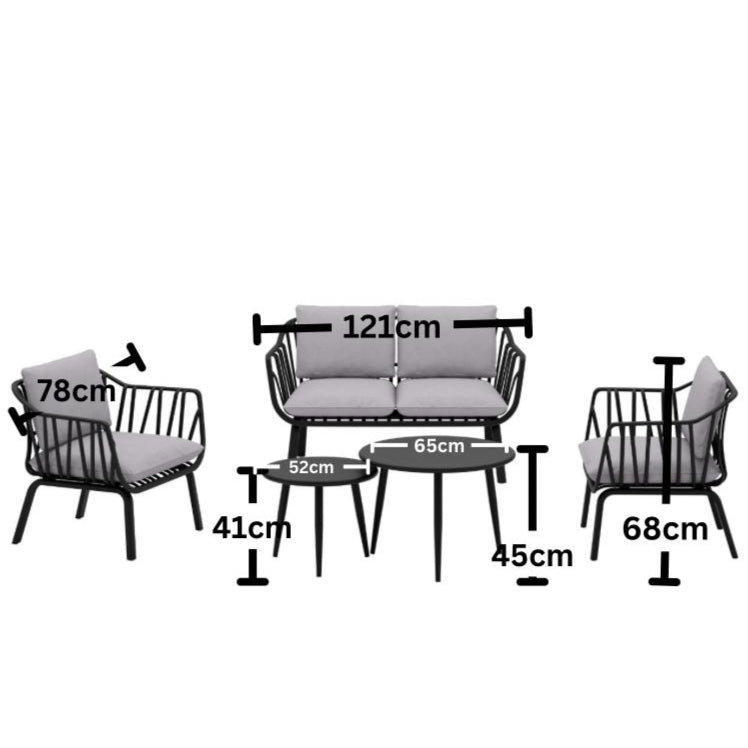 Durable Modern Garden Seating Set