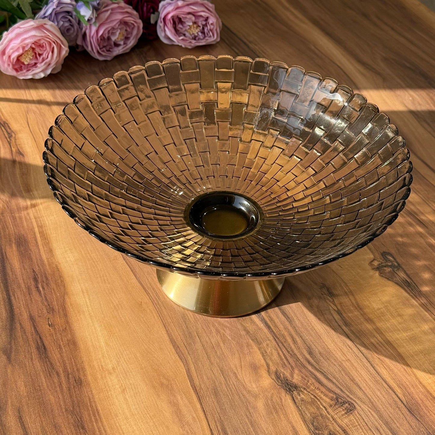 Royal Crest Pedestal Serving Plates