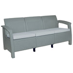 3-Person Modern Garden Seating Sofa